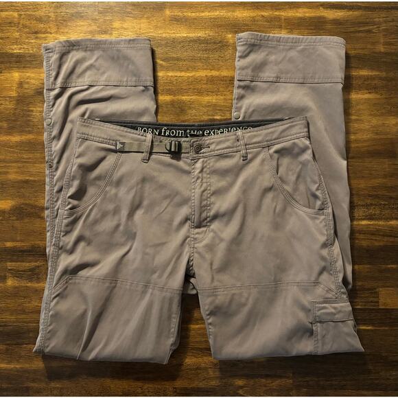 Prana Men's 36 x 34 Pants Standard Stretch Zion Straight Hiking Performance - Picture 3 of 11